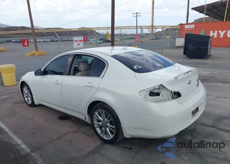 2012 Infiniti G37 Journey из США, поврежденный, VIN JN1CV6AP1CM622278